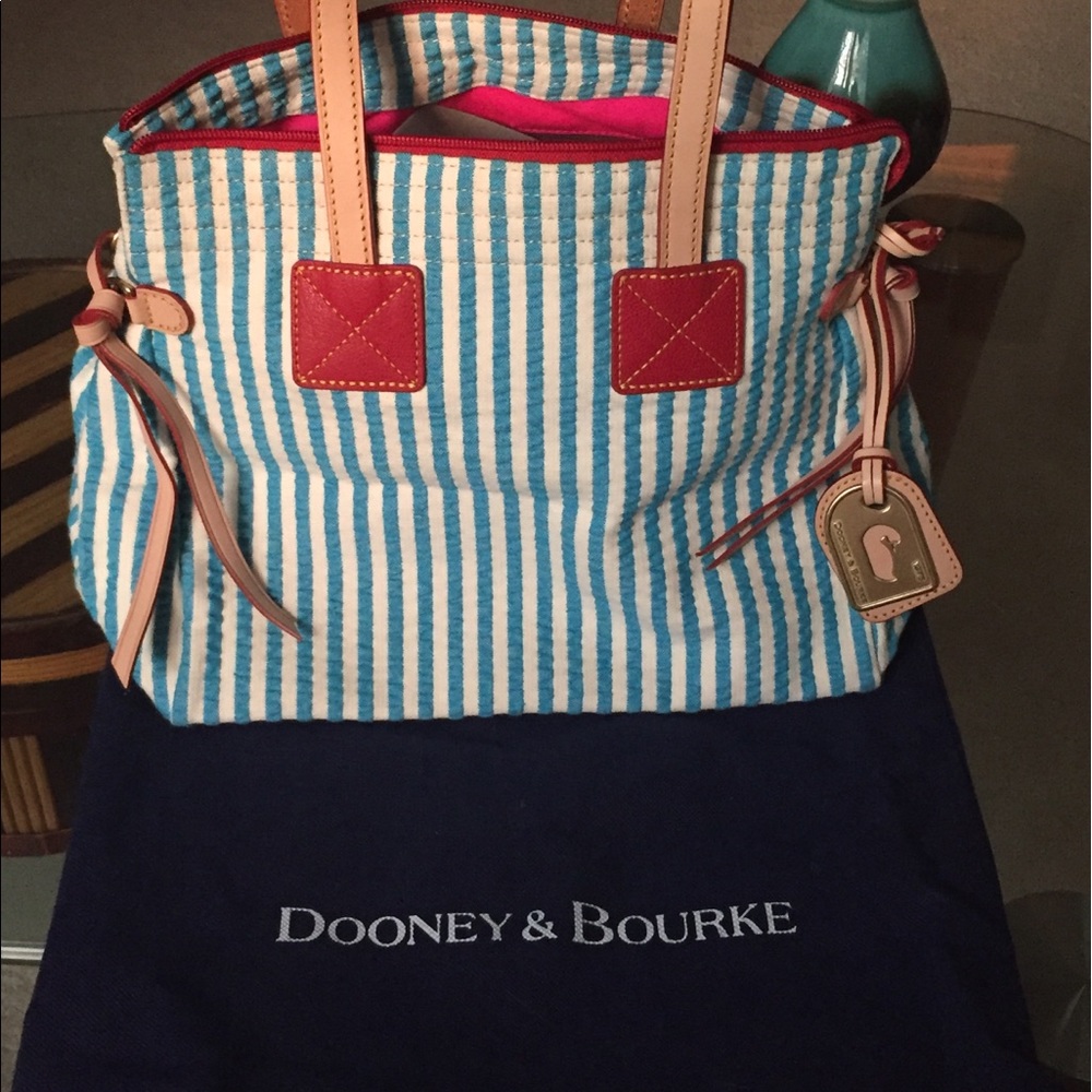 Dooney and Bourke canvas satchel/shoulder bag